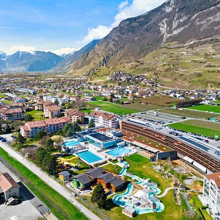 Ferienwohnung Duplex Cosy Aux Bains De Saillon Exterior foto
