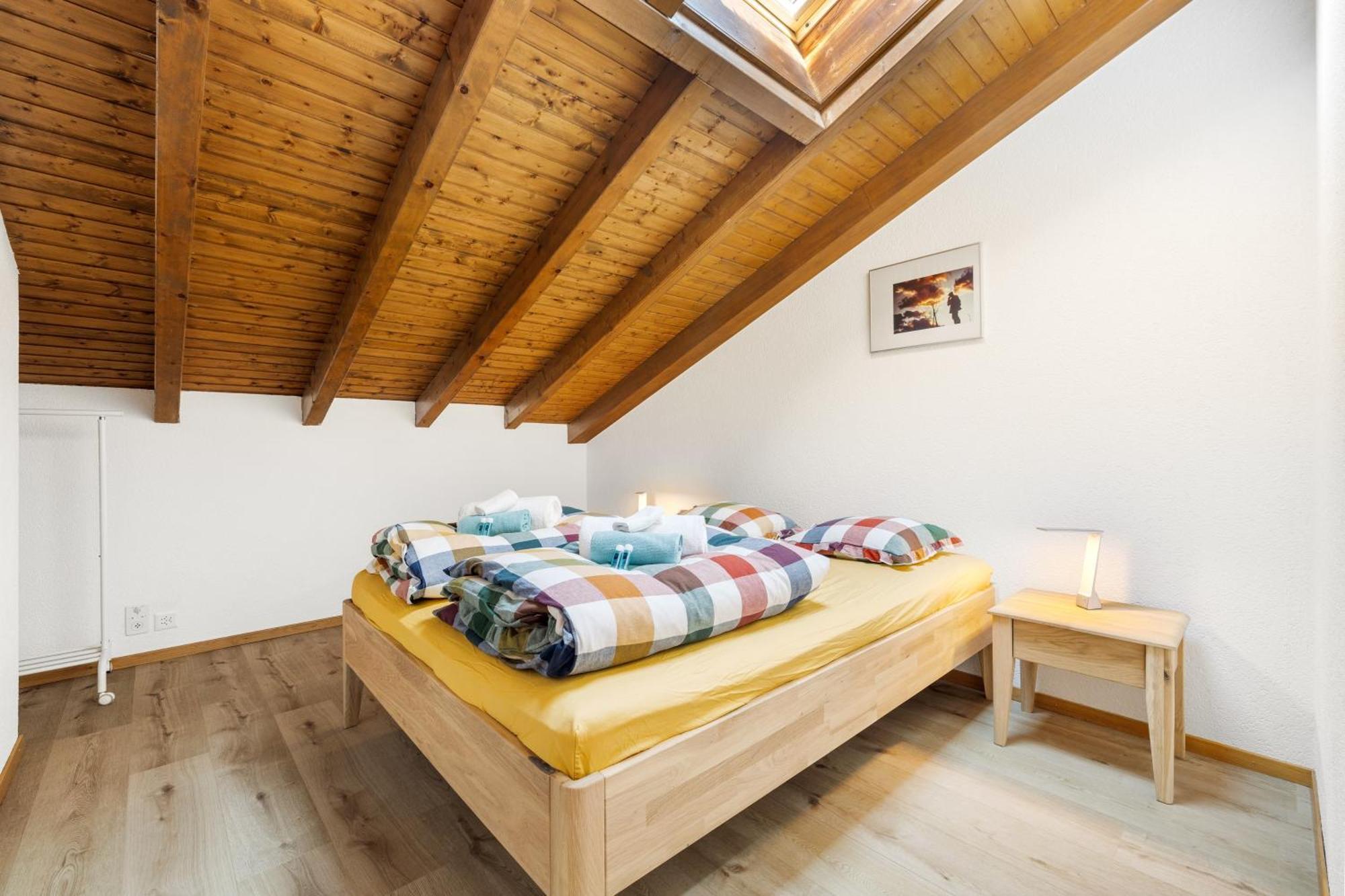 Ferienwohnung Duplex Cosy Aux Bains De Saillon Exterior foto